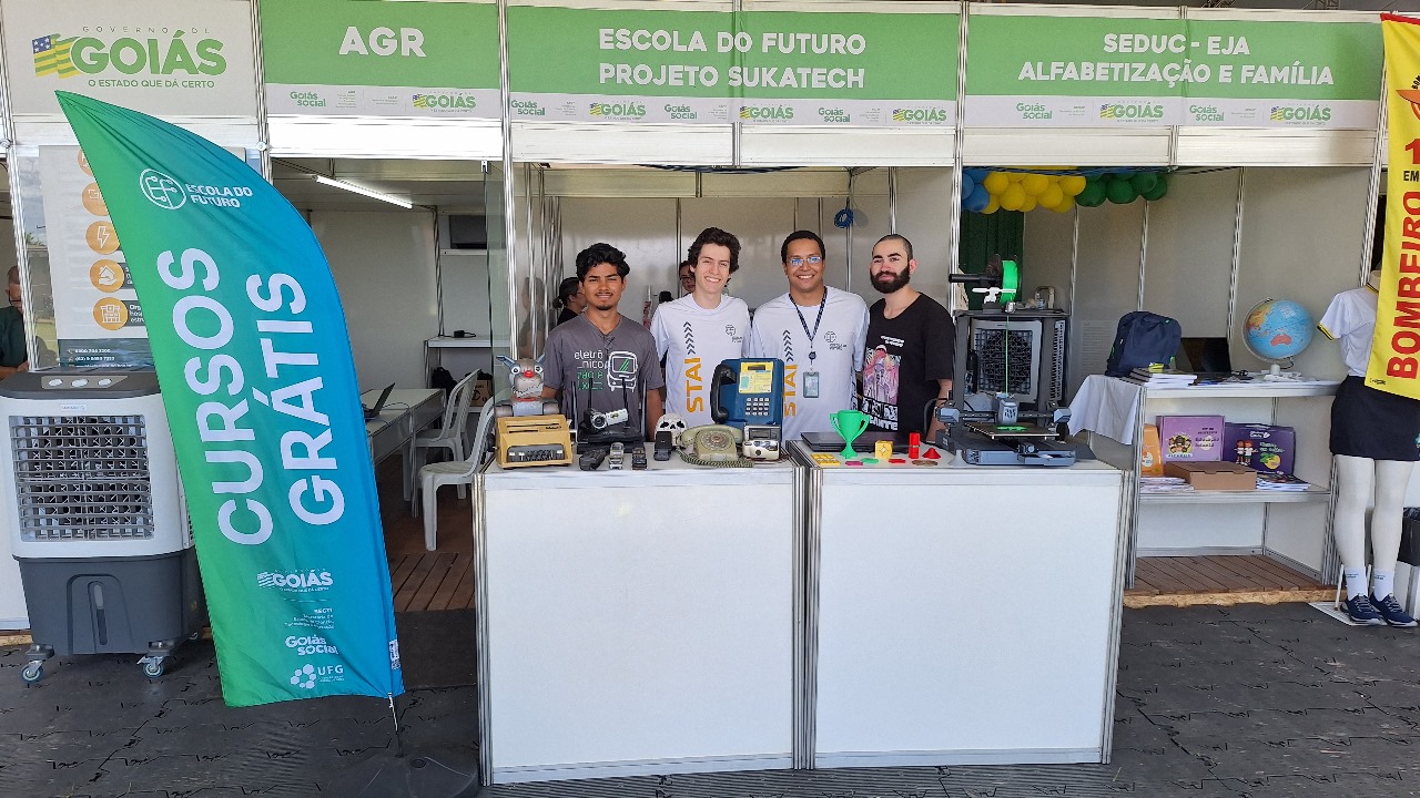 Escolas do Futuro participaram do Goiás Social no Entorno do Distrito Federal