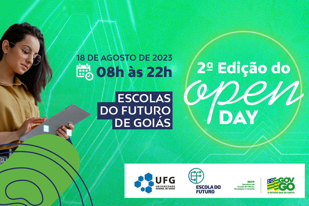 “Open Day” acontece nas Escolas do Futuro de Goiás, nesta sexta