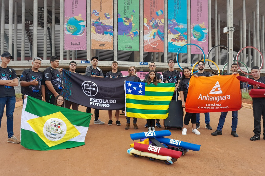 Alunos da Escola do Futuro de Goiás vão competir em Festival Internacional de Robótica