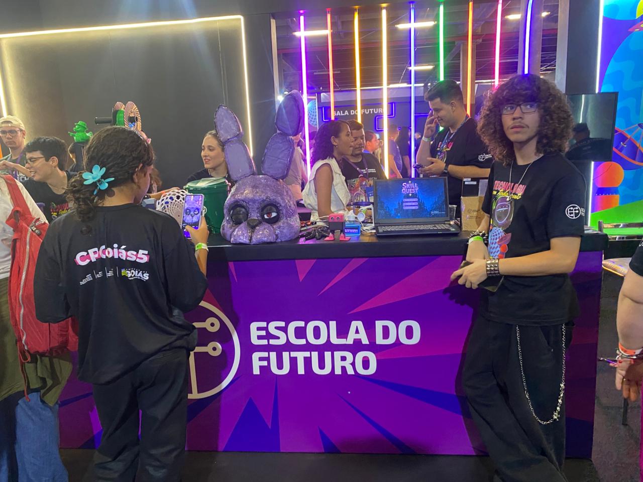 EFGs marcam presença na 5ª Campus Party Goiás  