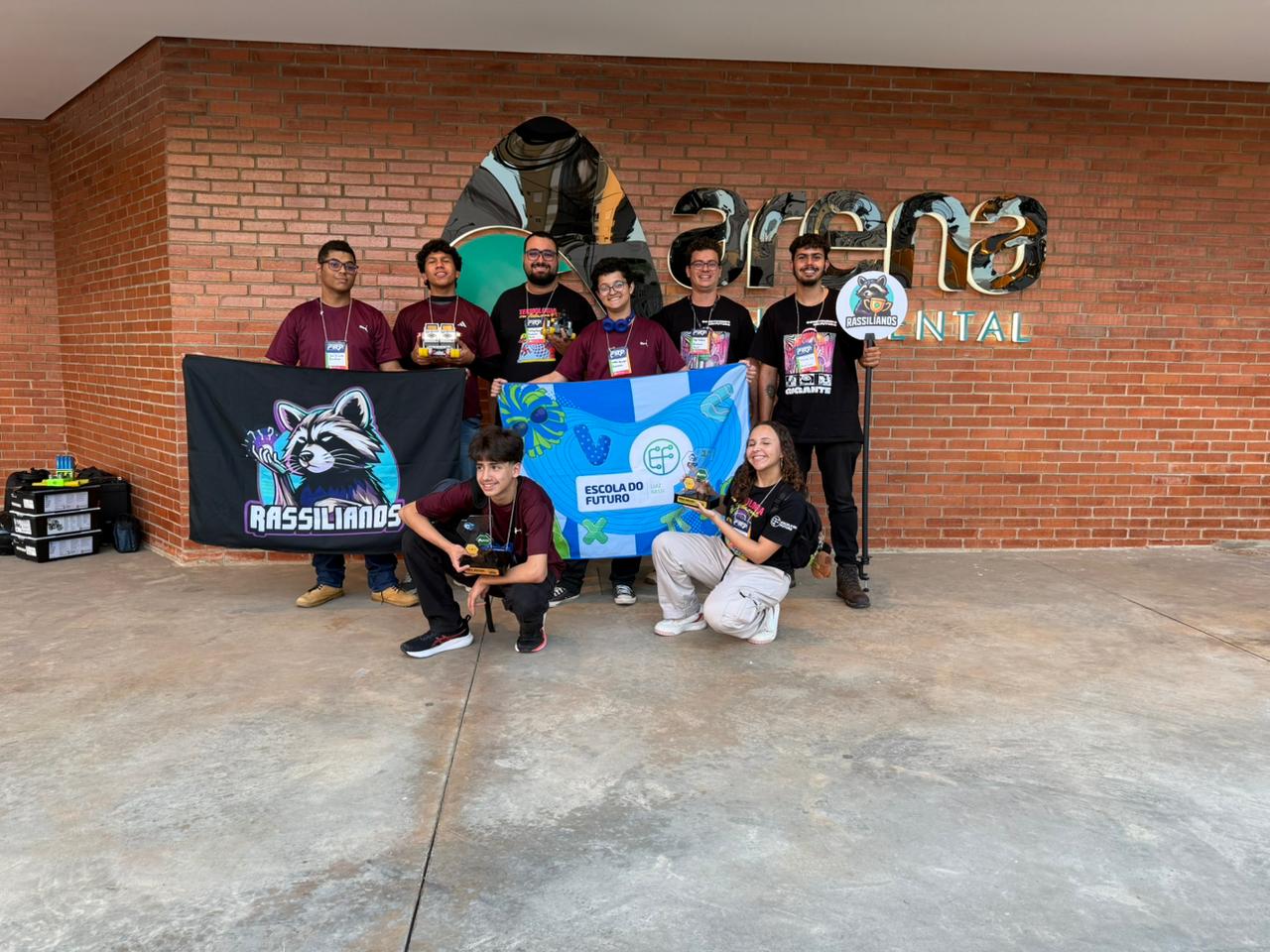 Escola do Futuro de Goiás conquista dois prêmios em campeonato estadual de robótica Escola do Futuro de Goiás conquista dois prêmios em campeonato estadual de robótica
