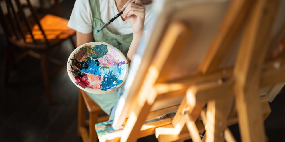 Pintura com Tinta a Óleo I