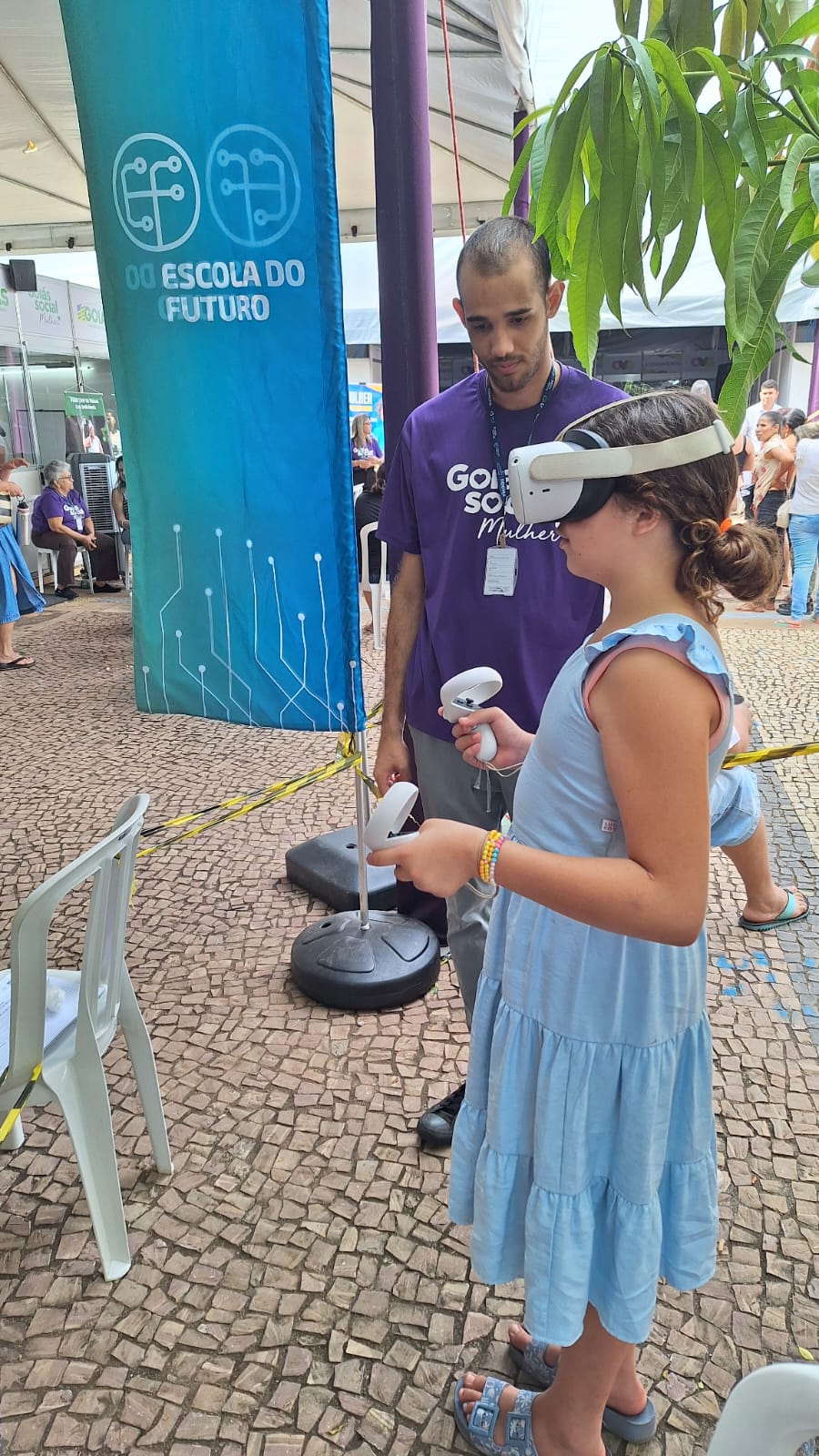 Escolas do Futuro destacam-se no Goiás Social Mulher com tecnologia e oportunidades de qualificação