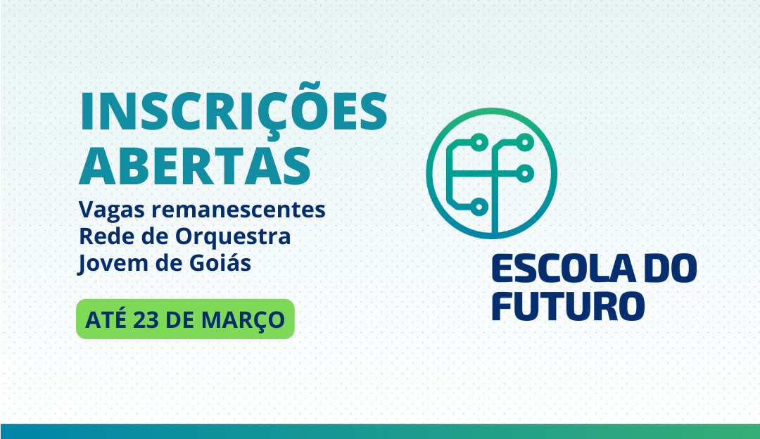 Governo de Goiás oferece 125 vagas para ensino musical na Orquestra Jovem de Goiás  