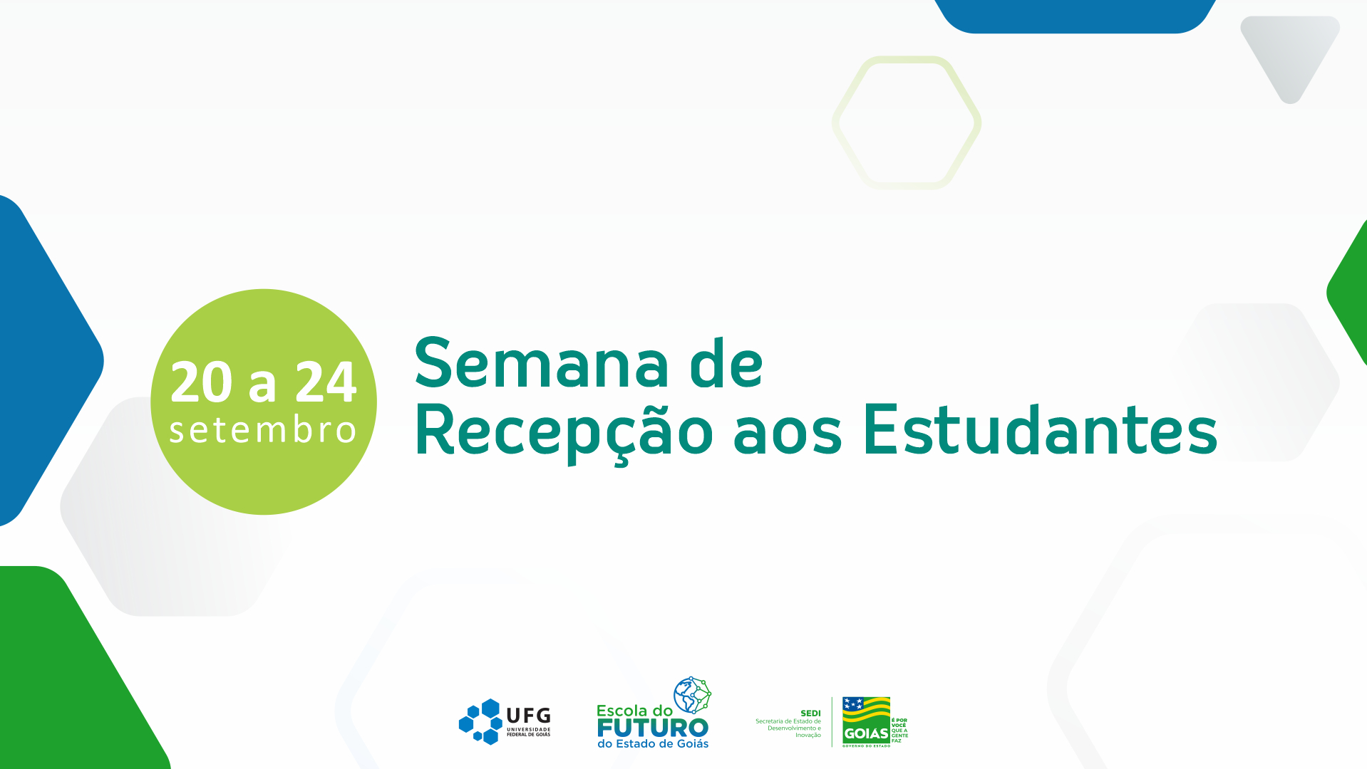 CETT/UFG realiza Semana de Recepção das EFGs